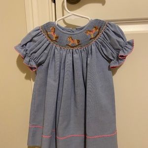 Anavini smocked dress